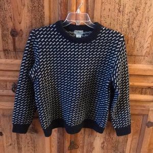 LL Bean men’s 100% wool sweater
